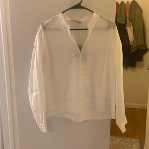 White Everlane Blouse (new with tags)
